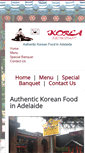 Mobile Screenshot of korearestaurant.com.au